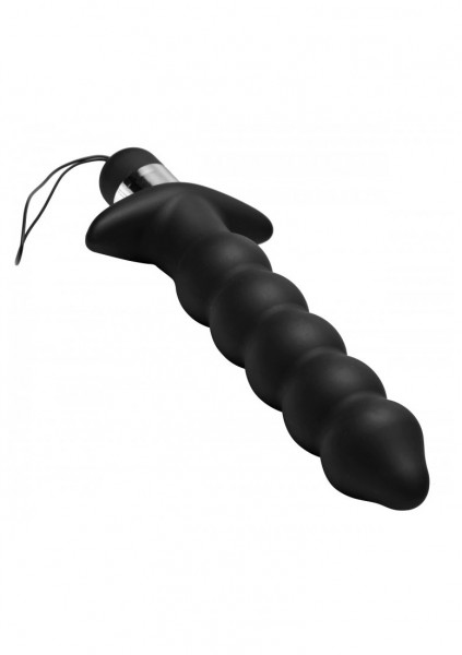 Wireless Black Vibrating Anal Beads Remote - What Do Anal Beads Do