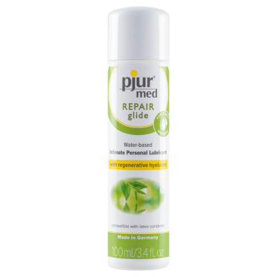 Pjur med REPAIR glide Water based Personal Lubricant 3 4 oz