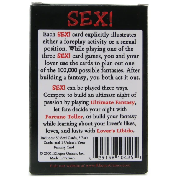 Sex Card Game