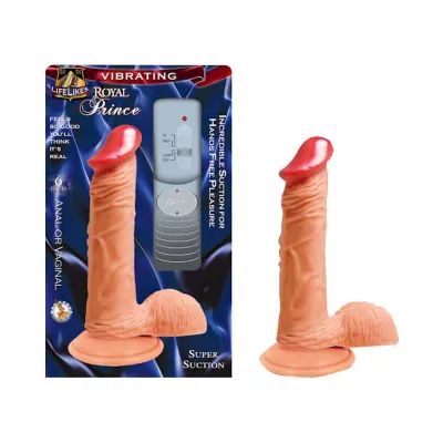 Lifelikes Vibrating Prince Dildo 6 Inch