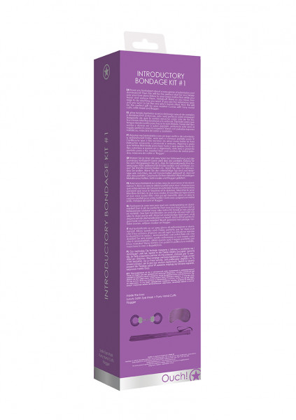 Introductory Bondage Kit #1 - Purple - Fetish Sex Toys