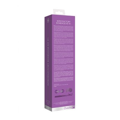 Introductory Bondage Kit 1 Purple Fetish Sex Toys