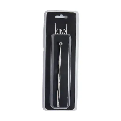 Kink Range Ball Tip Ribbed Penis Plug 6 1 Inch