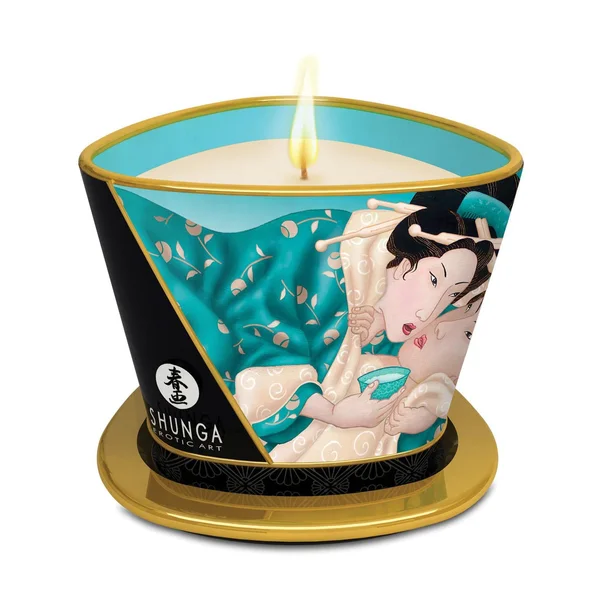 Shunga Massage Candle - 5.7 Oz Island Blossoms — image 3 of 5