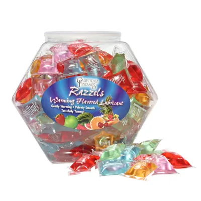 Razzels Asst 10ml Pillows 100 Bowl