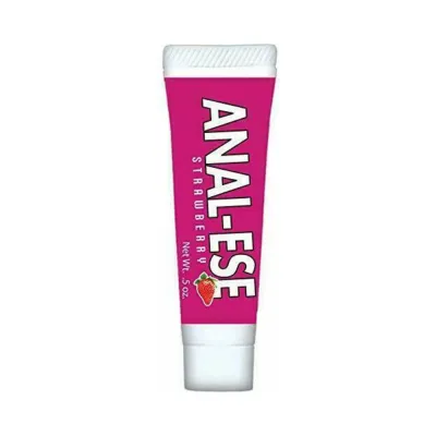 Anal Ese Flavored Lubricant Strawberry 5oz