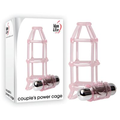 Couple s Pink Power Chastity Cage