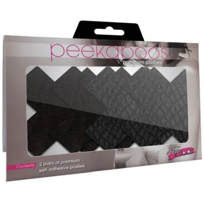 Classic Black X Pasties