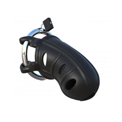 Fantasy C Ringz Hardcore Silicone Cock Blocker Black