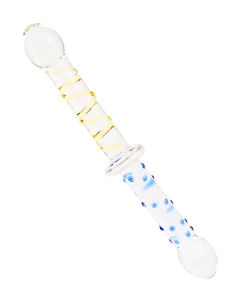 Lucent Plex Double Ended Glass Massager