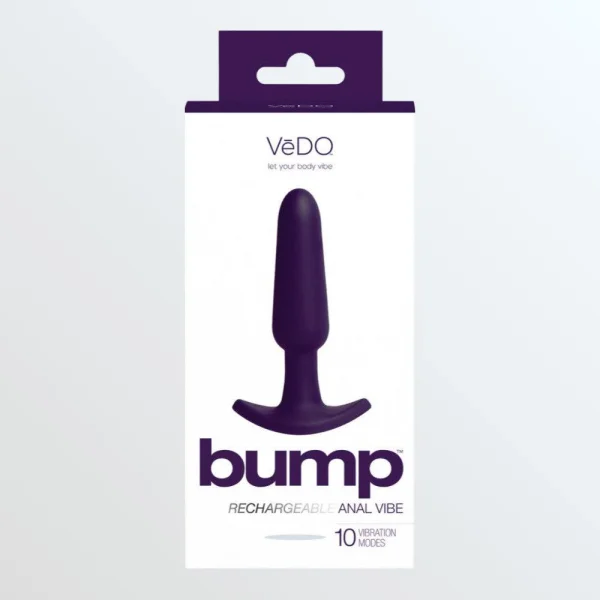 VeDO Bump Rechargeable Vibrating Butt Plug