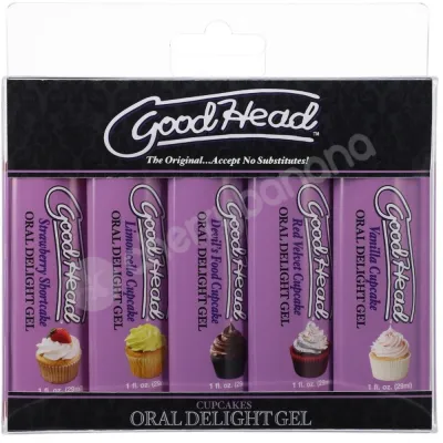 Goodhead Oral Delight Gel Cupcake 5 Pack