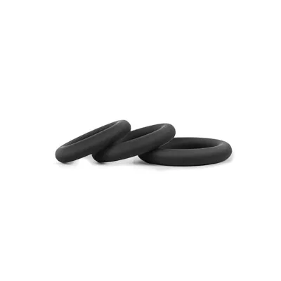 Hombre Snug Fit Silicone C Rings 3 Pack Thick