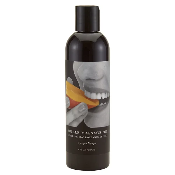 Earthly Body Edible Massage Oil 8oz