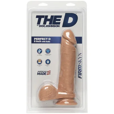 The D Perfect D 8 Inch Firmskyn Vanilla