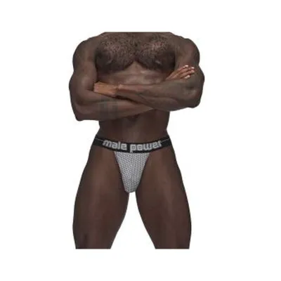 Male Power Sexagon Strappy Ring Jock L XL