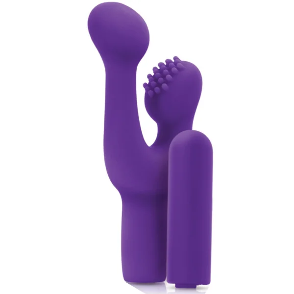 Dual-Action Stimulator with Detachable Bullet Vibrator