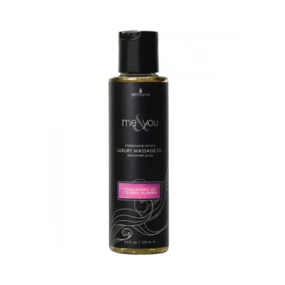 Me You Massage Oil Pomegranate Fig Coconut Plumeria 4 2oz