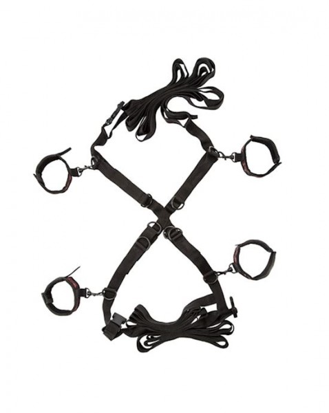 Scandal Over The Bed Cross Restraints by California Exotic