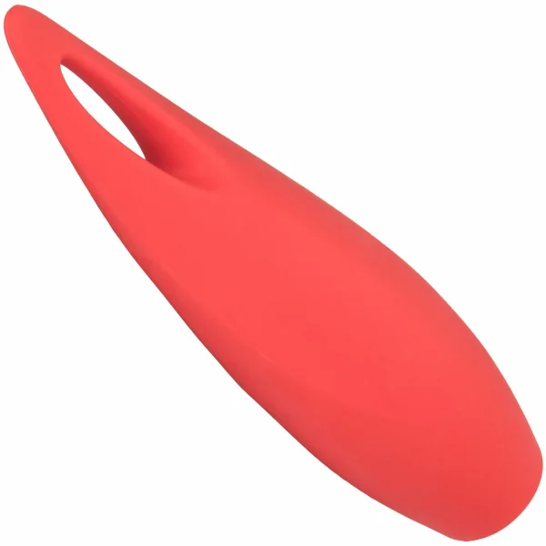 Red Hot Spark Silicone Rechargeable Vibrator by CalExotics