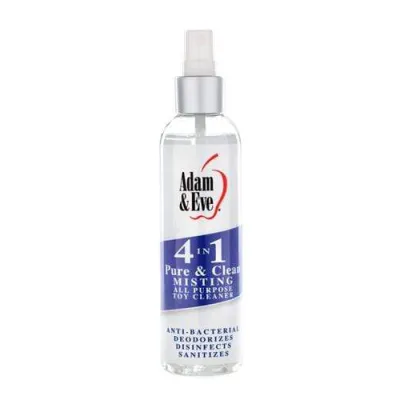 Adam and Eve 4 in 1 Pure and Clean Misting Toy Cleaner 2 oz