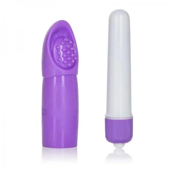 Zingers Nubby Sleeve Purple Vibrator — image 8 of 8