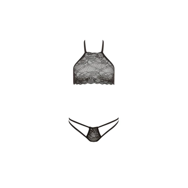 Barely Bare - Dual Strap Panty Bralette Set