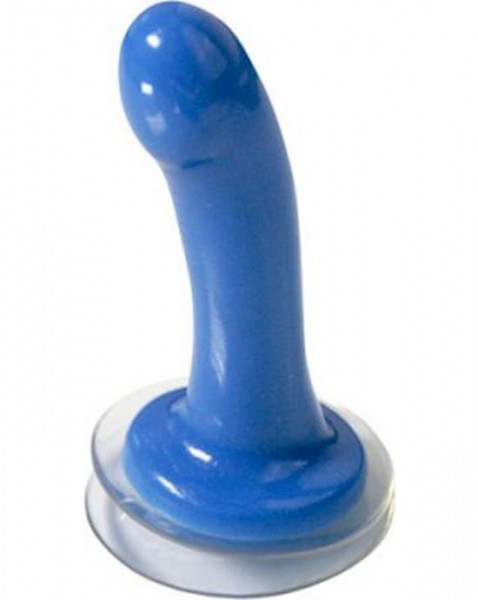 Sex In The Shower Double Sided Suction Cup - Blue - 6 Inch