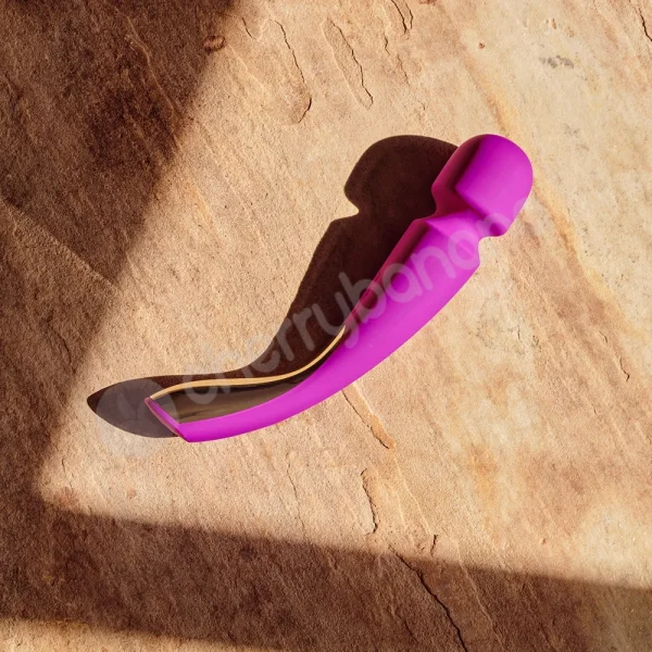 Lelo Smart Wand 2 Deep Rose Large 10 Speed Vibrating Wand