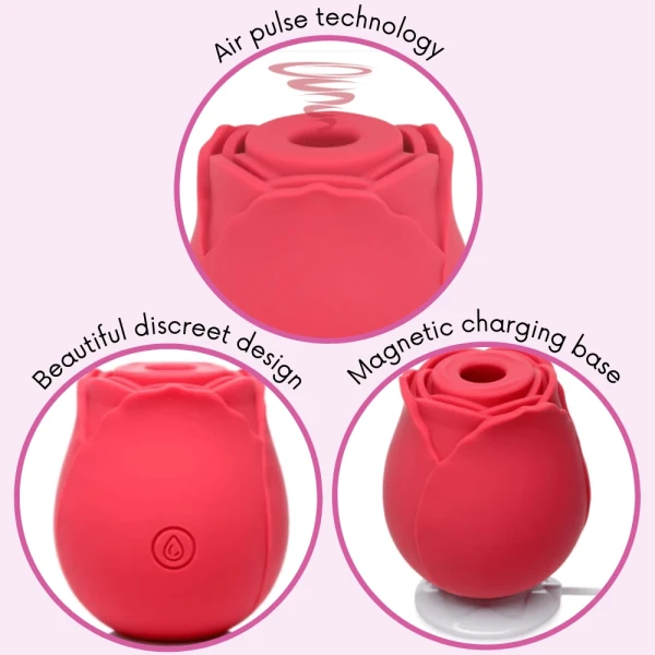 #1 Selling Rose Sex Toy Air Pulse Stimulator