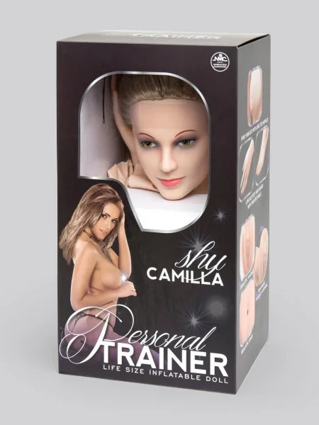 Shy Camilla Realistic Vagina and Ass Vibrating Inflatable Sex Doll 112oz