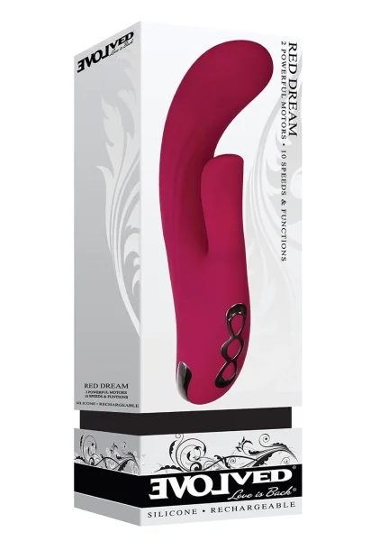 Evolved Red Dream Burgundy Vibrator