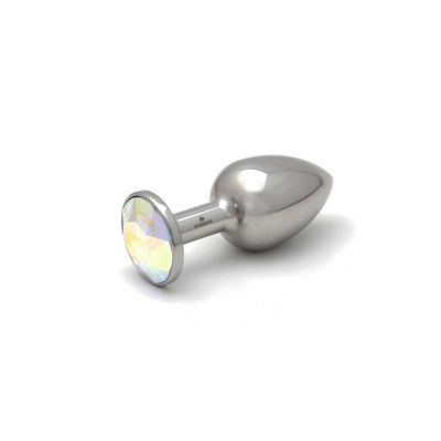 Rosebuds Stainless Steel Swarovski Crystal Anal Plug