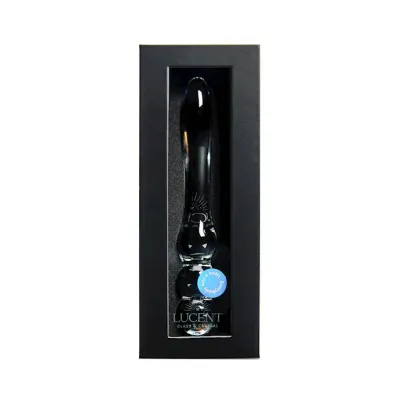 Lucent Star Glass Massager 8 Inch Clear
