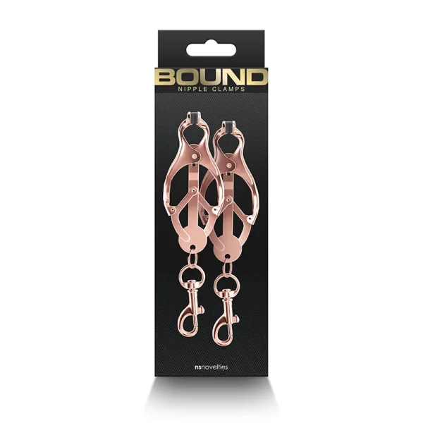 Bound C3 Butterfly Nipple Clamps By NS Novelties - Gunmetal