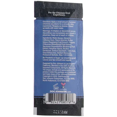 GoodHead Oral Delight Gel 2 4oz in Blue Raspberry