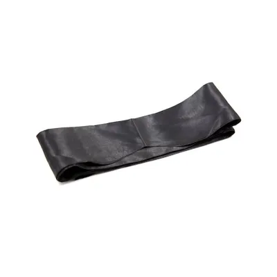 Nose Notched Blindfold Black