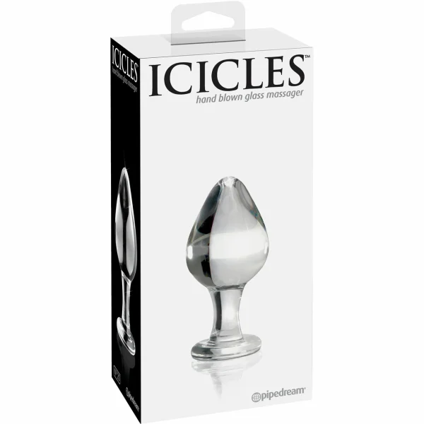 Icicles No. 25 Glass Butt Plug