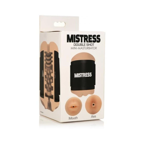 : Mistress Mini Double Stroker Ass & Mouth Light