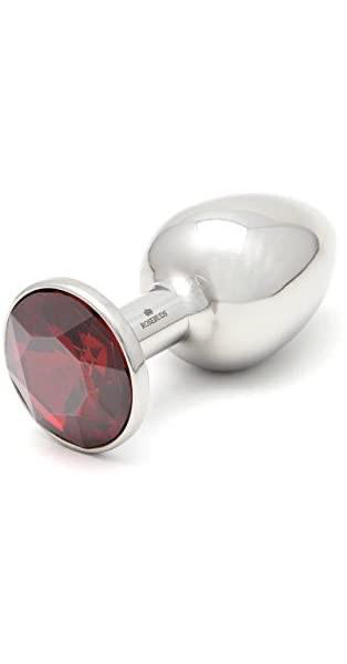 Rosebud: Stainless Steel & Crystal Plug - Medium