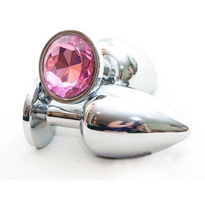 Metal Pink Butt Plug