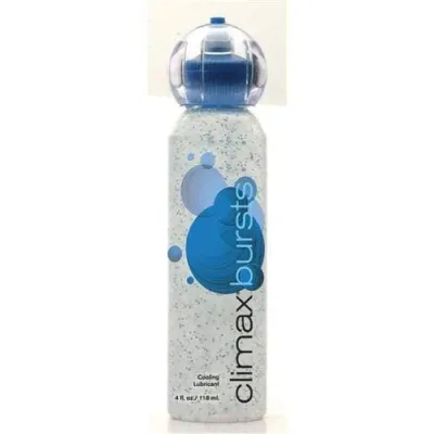 Climax Bursts Cooling Lubricant 4 Fl Oz Bottle