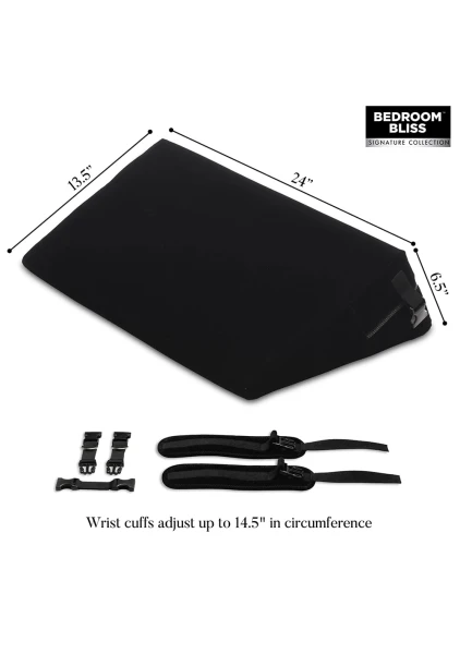 Bedroom Bliss Small Bondage Wedge Cushion