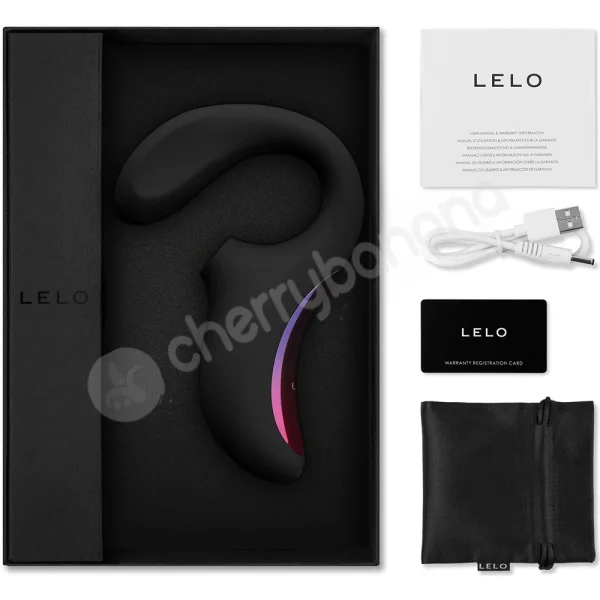 Lelo Enigma Black Sonic Wave Clitoral G-Spot Vibrator