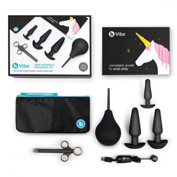 B-Vibe Anal Training Set - Black