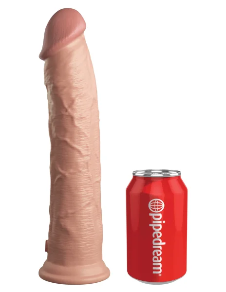 King Cock Elite 11 Inch Silicone Dual Density Cock - Light