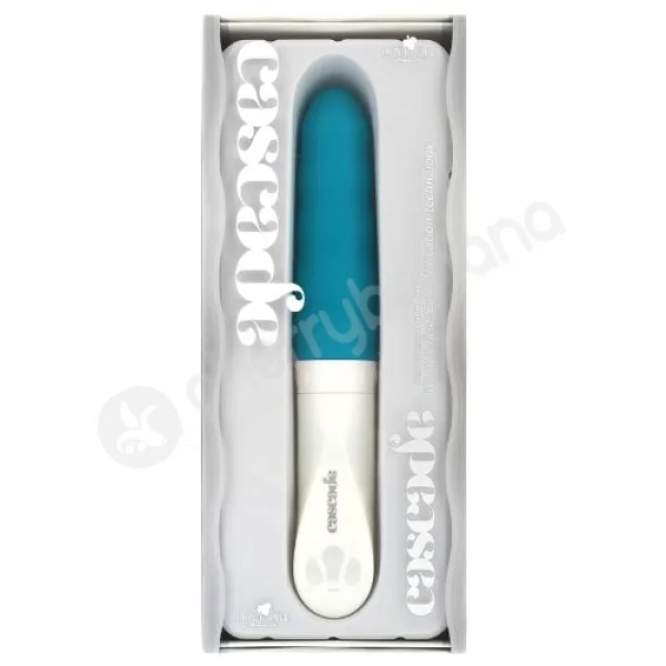 Cascade Wave Blue Self Lubricating Vibrator