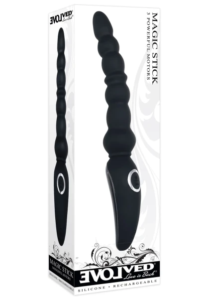Evolved Magic Stick Beaded Vibrator with 3 Motors — image 10 of 10
