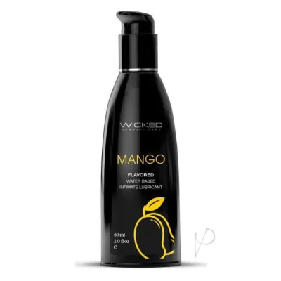 Aqua Mango Water Flavored Water Based Lubricant 2 Fl Oz 60ml
