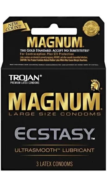 Trojan Magnum Ecstasy 3 Pack